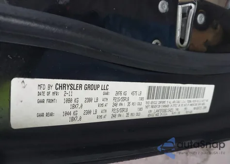 2011 Jeep Compass Limited z USA, uszkodzony, nr VIN 1J4NF5FB3BD154251